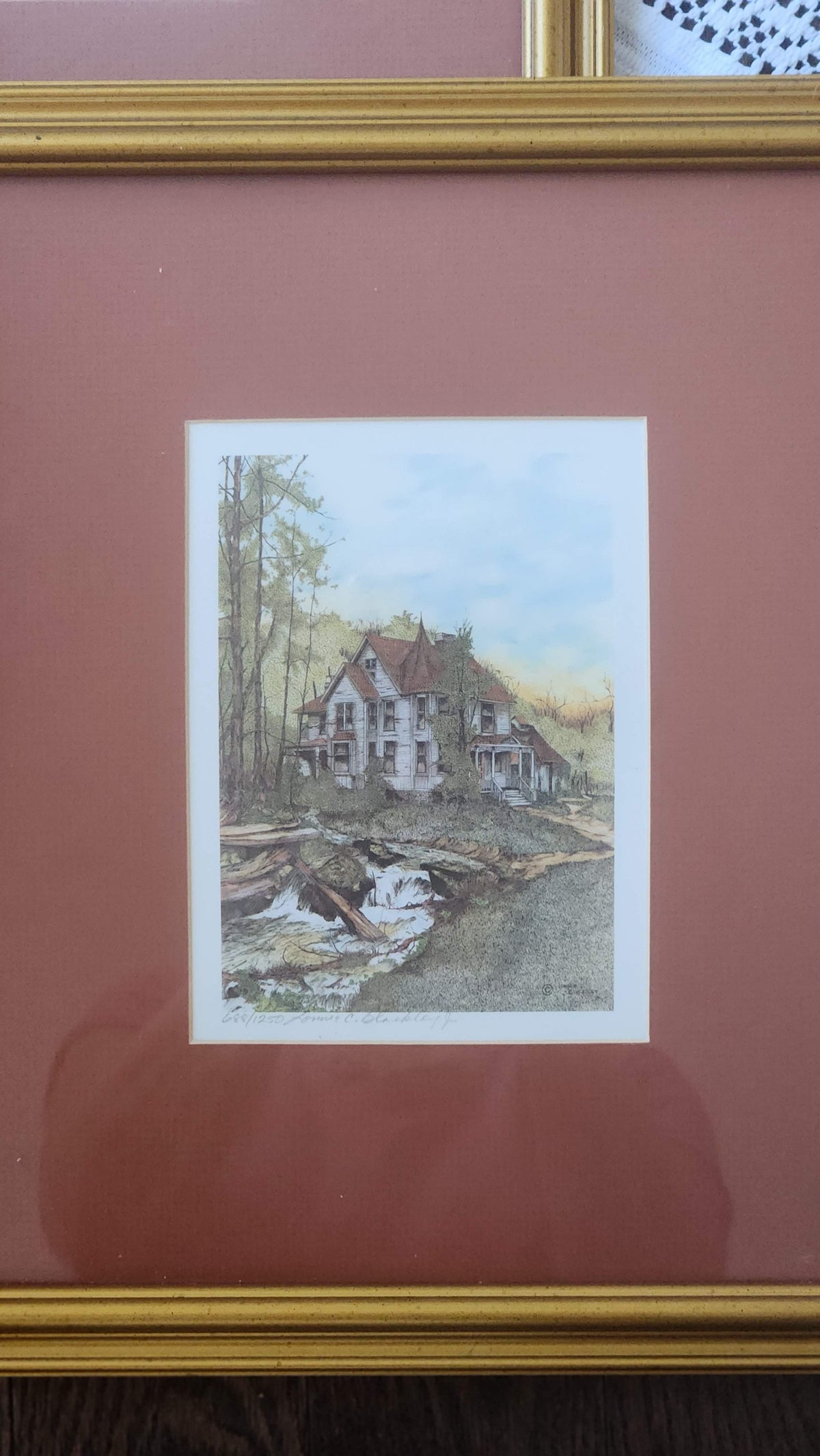 Lonnie C. Blackley Jr. Signed & Numbered Framed Lithographs – Pair